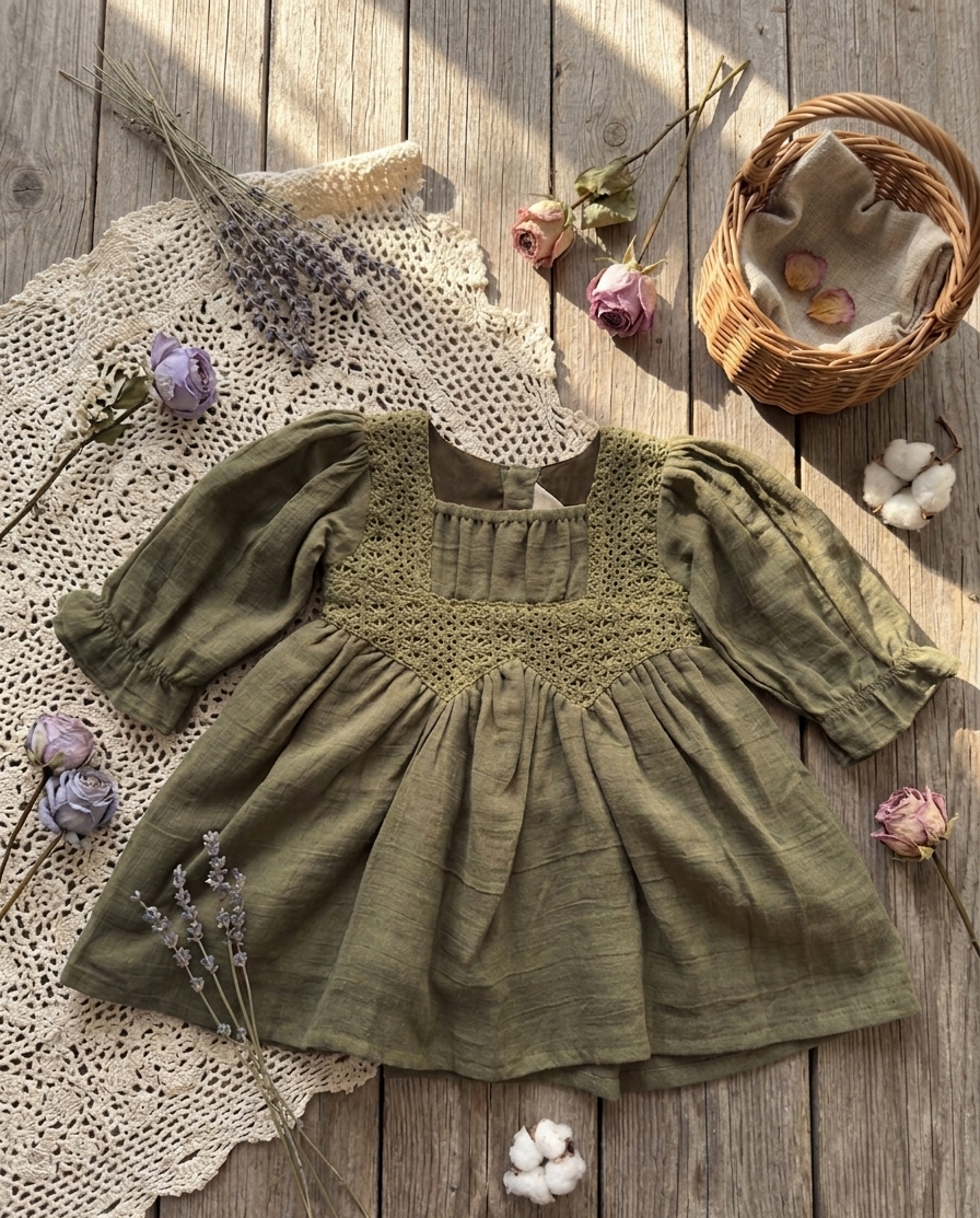 Forest Fern frock