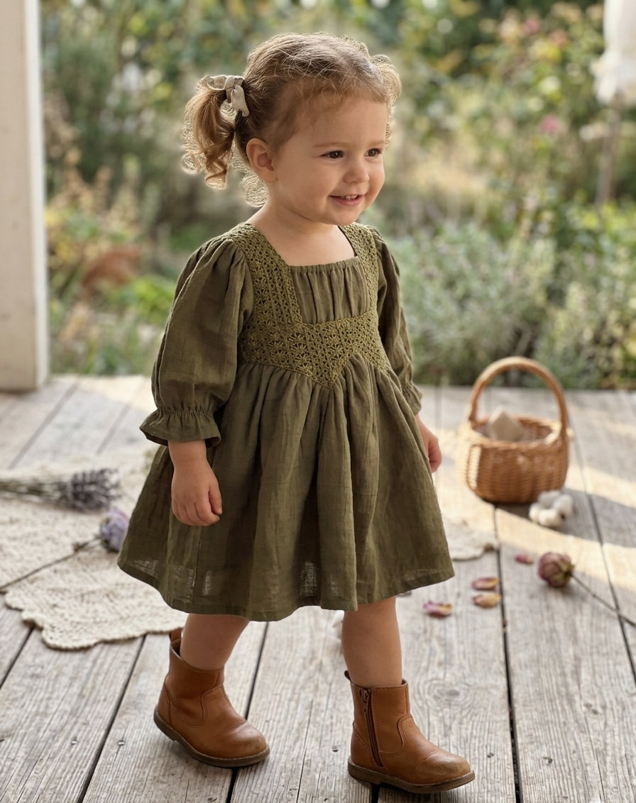 Forest Fern frock