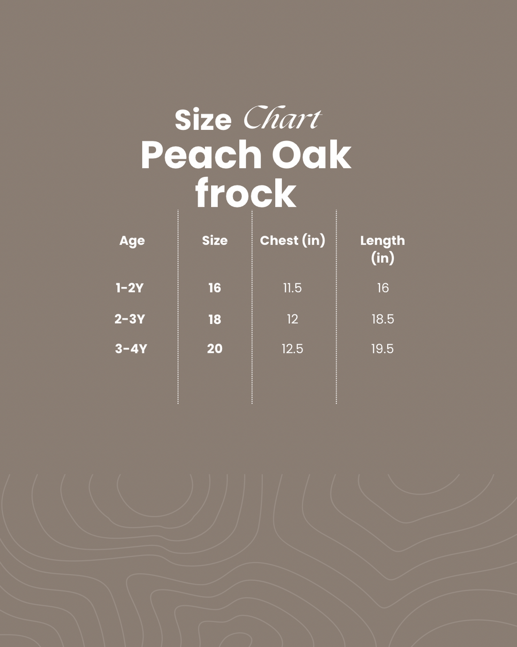 Peach Oak frock